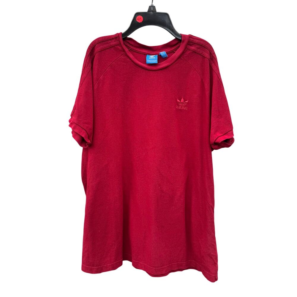 Adidas Men's California Triple Tee Red Extra Large XL